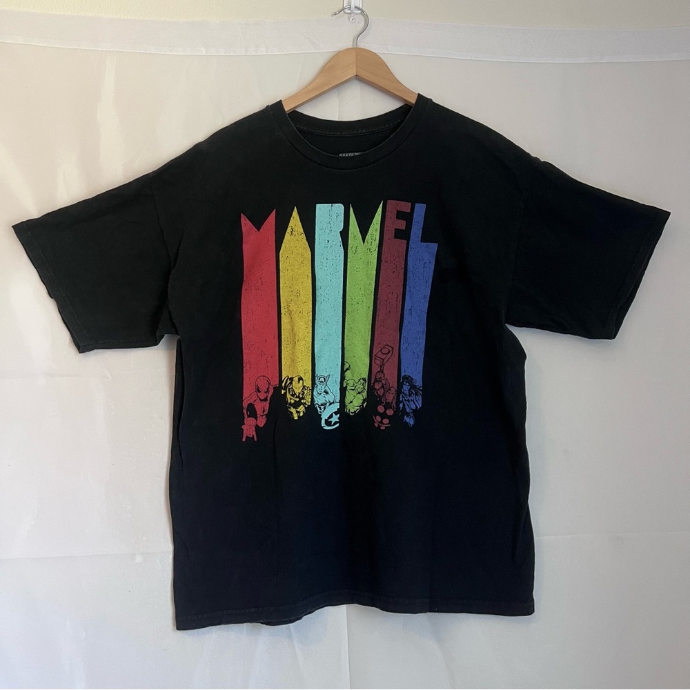 MARVEL Men’s T-shirt Size XL, Comic Shirts